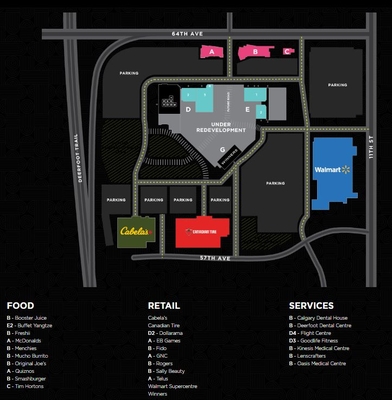 Deerfoot City Mall in Calgary, Alberta - 45 Stores, Hours, Location ...