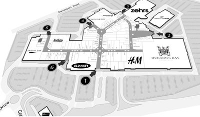 Conestoga Mall Map