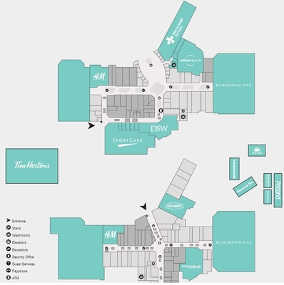 Southridge Mall Map