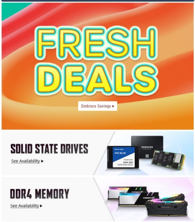 Coupon for: Newegg.ca - Fresh Deals on LG Monitors, G.SKILL DDR4 Memory and MSI Motherboards